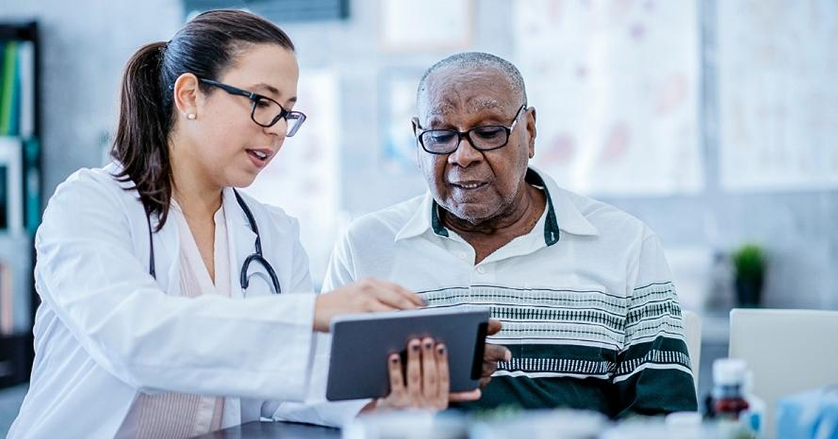 Tratamento de oxigeno terapia na geriatria.